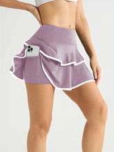 Load image into Gallery viewer, High Waist Color Block Skort