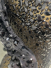 Load image into Gallery viewer, Shinny Rhinestone Stretch Mesh Transparent Dress