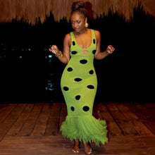 Load image into Gallery viewer, See Through Knitted Maxi Dress
