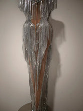 Load image into Gallery viewer, Tassels Stretch Long Dress