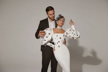 Load image into Gallery viewer, Strawberry Embroidery  Top