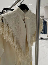 Load image into Gallery viewer, Embroidered Fringe Cape