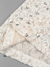 Load image into Gallery viewer, Spliced Lace Temperament Dress