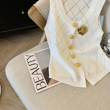 Load image into Gallery viewer, Vintage Elegant Luxury Chic Vest