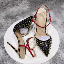 Load image into Gallery viewer, Rouge Rebel Studded Pumps