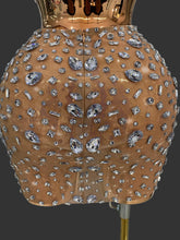 Load image into Gallery viewer, Mesh Backless See Through Bodycon Mini Dress