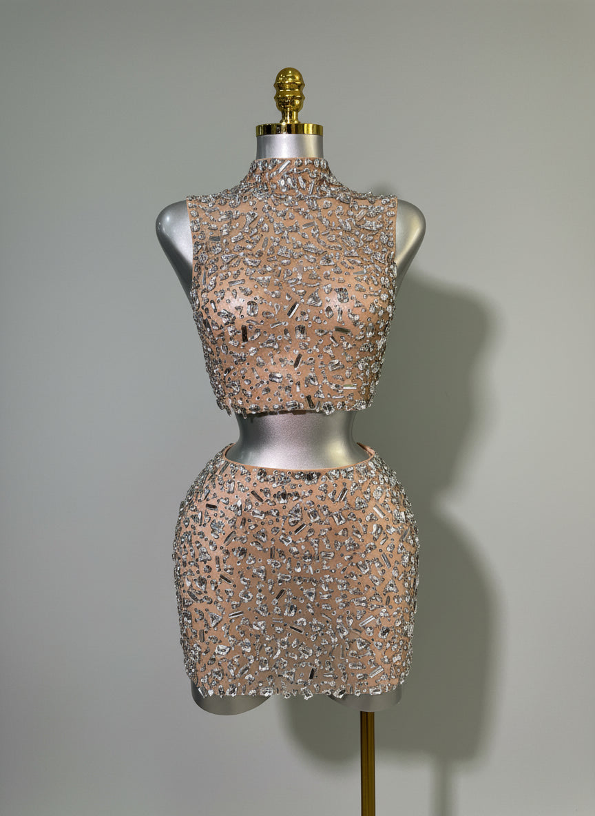 Two Pieces Set See Through