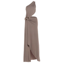 Load image into Gallery viewer, Weird Puss Metal Buckle Dress