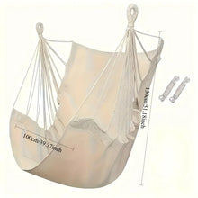 Load image into Gallery viewer, Indoor Outdoor Hanging Basket Swing Chair