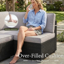 Load image into Gallery viewer, 15 Piece Patio Furniture Set