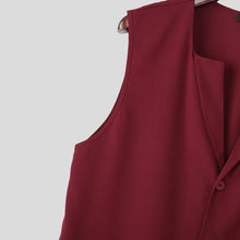 Load image into Gallery viewer, Men Sets Solid Color Lapel Long Sleeve Long Style