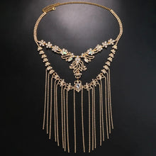Load image into Gallery viewer, Rhinestone Tassel Mask