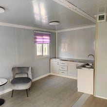 Load image into Gallery viewer, Modern Prefabricated Cabin Foldable Container House with Bathroom and Kitchen Ready