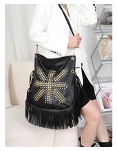 Load image into Gallery viewer, Dakota Fringe Hobo Bag