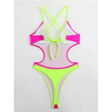 Load image into Gallery viewer, Mini Micro Thong One Piece Swimsuit
