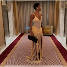 Load image into Gallery viewer, Hollow Out See-through Long Dress