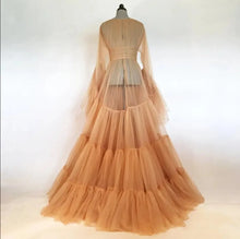 Load image into Gallery viewer, Bridal Boudoir Gown Tulle