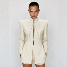 Load image into Gallery viewer, The Azure Étoile Blazer &amp; Shorts Set