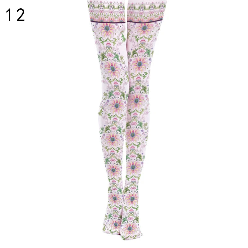 Japanese Style Floral Printed
