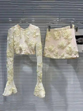 Load image into Gallery viewer, High Waist Skirt Set
