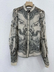 Vintage Chic Elegant Suit