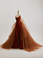 Load image into Gallery viewer, Elegant Tulle Overlay Skirt