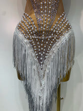 Load image into Gallery viewer, Sparkly Rhinestone Mesh Dress