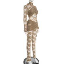 Load image into Gallery viewer, See Through Lace Jumpsuit