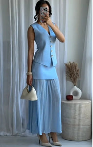 Fashion Dating Skirt Set