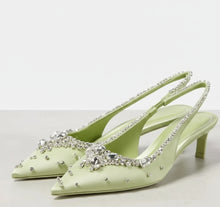 Load image into Gallery viewer, New Lady Crystal Sandals