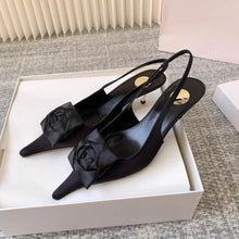 Load image into Gallery viewer, Verona Bloom Slingback Heels