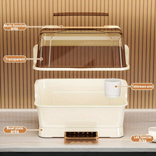 Load image into Gallery viewer, Dish Rack with Lid