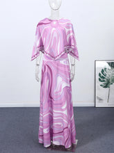 Load image into Gallery viewer, Bohemian Printed Shirt Skirt Suit