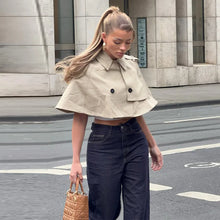 Load image into Gallery viewer, Casual Khaki Cape