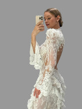 Load image into Gallery viewer, Vintage Lace Mermaid Dress