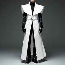 Load image into Gallery viewer, Men Long Style Trench Lapel