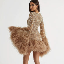 Load image into Gallery viewer, Mini Skirt Formal Evening Dress