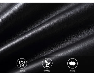 Faux Leather Mini Skirt