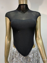 Load image into Gallery viewer, Crystal Bandage Crop Top And Long Skirt Two Piece Set