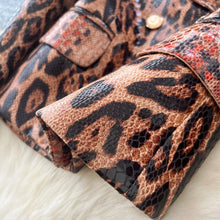Load image into Gallery viewer, Leopard Vintage Blazer
