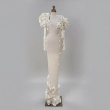 Load image into Gallery viewer, Fashionable 3D Flowers Evening Dress
