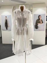 Load image into Gallery viewer, Sheer Maxi Dress