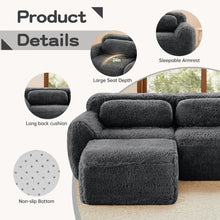 Load image into Gallery viewer, 114.7" Soft Plush Sofa Set