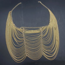 Load image into Gallery viewer, Luxury Punk Head Chain Hair