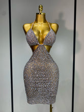 Load image into Gallery viewer, Sparkly Luxury Crystal Rhinestones Bodycon Dress