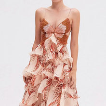 Load image into Gallery viewer, Sleeveless Hollow Out Boho Dress