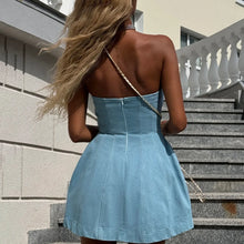 Load image into Gallery viewer, Denim Mini Dress