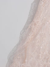 Load image into Gallery viewer, Sheer Spliced Ruffles Folds Mini Dress