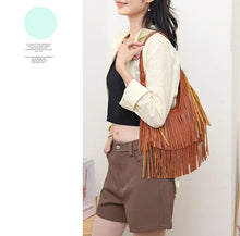 Load image into Gallery viewer, Long Tassels handbag