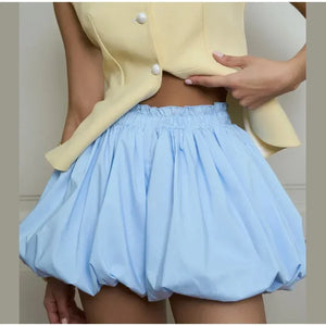 Casual Sleeveless Vests Skirts Suits